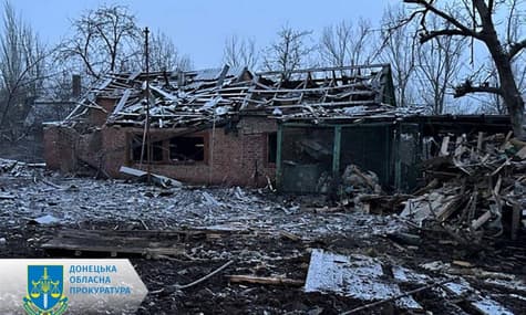 В Донецкой области из-за российских обстрелов ранены трое гражданских
