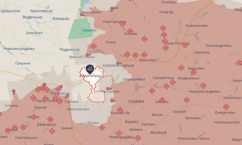 росіяни намагаються оточити Мирноград та перерізати сполучення з Покровськом — ДШВ