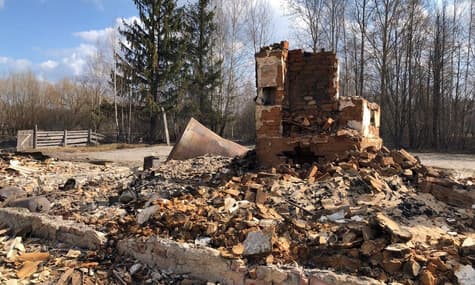 Central Ukraine Fires Destroy Entire Village (REPORT)
