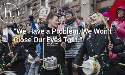 March for Women's Rights: "We Have a Problem, We Won't Close Our Eyes To It."