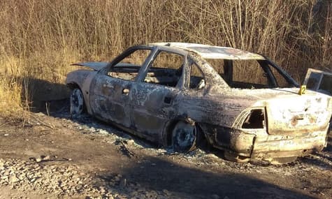 Поліція знайшла спаленою машину ймовірних підривників у Харкові
