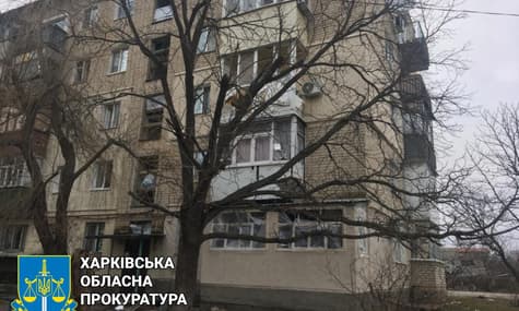 Окупанти на Харківщині обстріляли Куп'янськ і Дворічну: двоє поранених — прокуратура