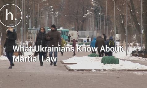 What Do Ukrainians Across the Country Make of Martial Law?