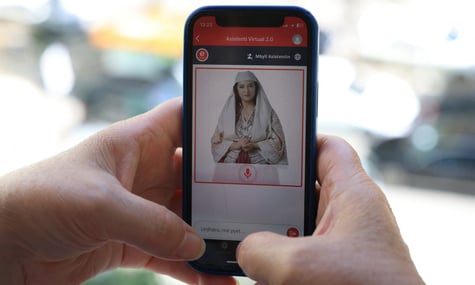 Чат-бот Діелла на албанському урядовому порталі e-Albania