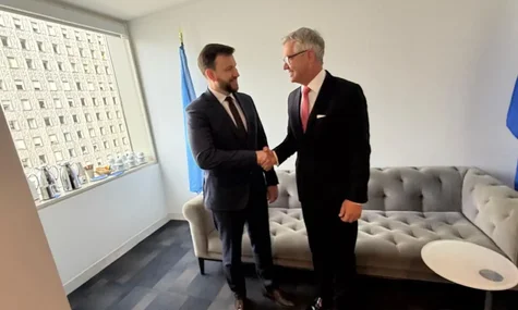 Міністр соцполітики України Денис Улютін провів зустріч із Єврокомісаром з питань внутрішніх справ та міграції Магнусом Бруннером.