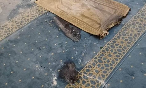 Невідомий закинув до приміщення мечеті у Львові дві пляшки із запалювальною сумішшю, 28 квітня 2026 року