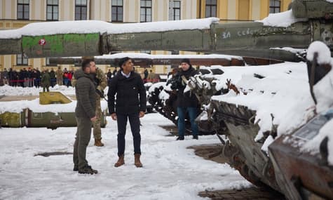 British Prime Minister in Kyiv, shelling of bread distribution point in Kherson Oblast: highlights of the day