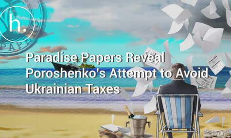 Paradise Papers Reveal Poroshenko’s Attempt To Avoid Ukrainian Taxes