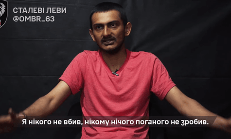 «Не хотів воювати»: індієць сам здався в полон українським військовим після трьох днів на фронті