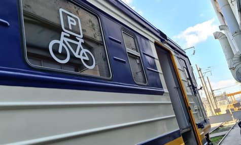 «Укрзалізниця» запустить електричку з місцями для перевезення велосипедів. Шукайте її в Південно-Західній залізниці