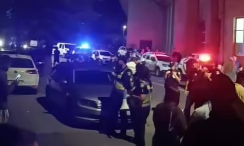 Поліція розслідує дії мітингувальників біля стадіону у Вінниці як спробу захоплення державної установи