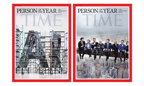 Обкладинки «Людина 2025 року» за версією Time