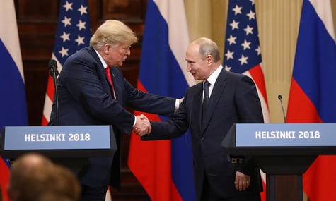У кремлі заявили, що Трамп підтримав ідею путіна провести хокейні матчі між США та росією