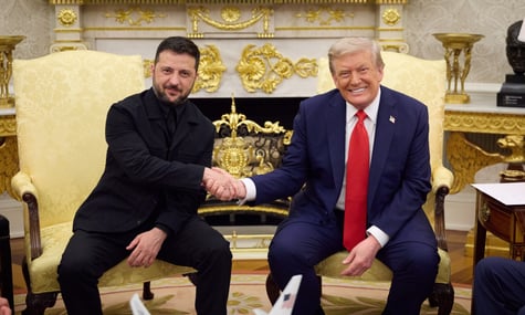 У Білому домі Зеленський подякував Трампу близько 11 разів за 4,5 хвилини — WP