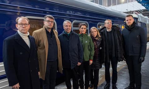 Министры иностранных дел сразу семи стран приехали в Киев. Какова их цель?