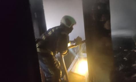 У Новодружеську внаслідок російського обстрілу зайнялося вугілля поблизу шахти