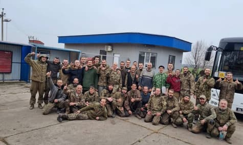 Украина вернула из плена еще 45 своих защитников (ДОПОЛНЕНО)
