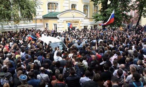 В Москве не допускают на выборы оппозицию