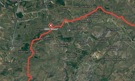 Бойовики обстріляли авто українських військових неподалік КПВВ «Золоте»: один загиблий, 4 поранених