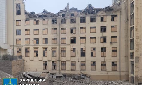 Окупанти завдали ракетного удару по центру Харкова: влучили в житлову забудову, п'ятеро поранених (ОНОВЛЕНО)
