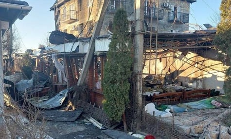 «Укринформ»: В кафе в оккупированных Хорлах, которое атаковали в Новый Год, праздновали представители спецслужб рф