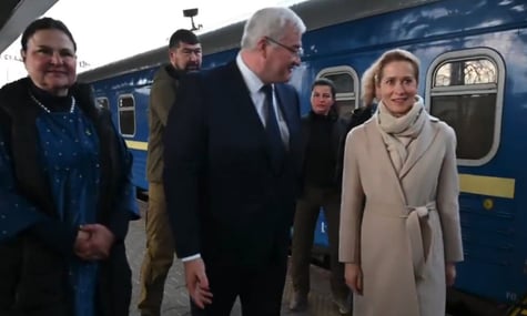 До Києва прибула глава європейської дипломатії Кая Каллас
