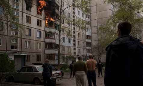 В результате российских обстрелов Харьковской области погибли 4 человека, в самом Харькове снаряд попал в 12-этажку