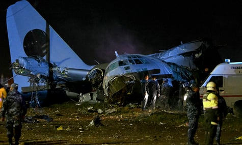 У Болівії розбився військово-транспортний літак, який перевозив гроші: щонайменше 11 людей загинули