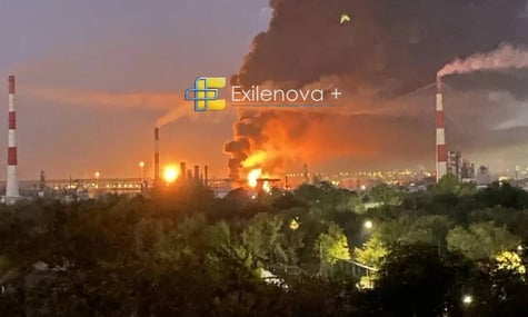 Наслідки українських ударів по НПЗ у Самарі, 22 вересня 2026 року Наслідки українських ударів по НПЗ у Самарі, 22 вересня 2026 року