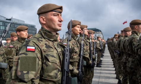Польская армия удваивает количество дивизий, увеличивает общее количество вооруженных сил