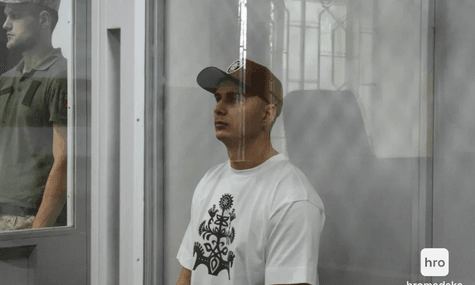 Артем Косов у залі Шевченківського райсуду Києва, 14 серпня 2025 року