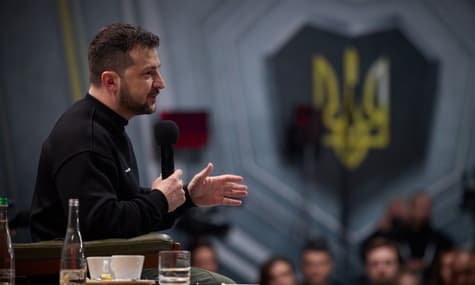 Велика пресконференція Зеленського та перші танки Leopard 2 в Україні: головне за день 24 лютого