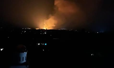 Білу Церкву атакували дронами-камікадзе, зайнялися пожежі — ОВА