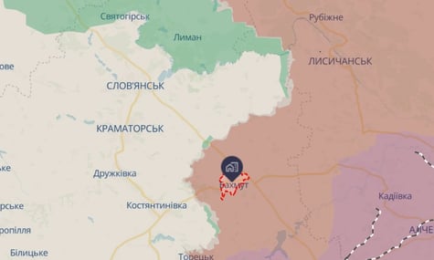 Украинские военные поразили командный пункт россиян в районе Бахмута — Генштаб ВСУ