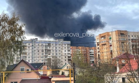 Нафтобаза в Новокуйбишевську та порт на Ленінградщині. російська влада заявляє про атаку українських дронів