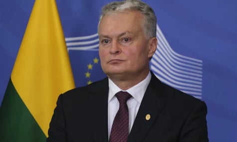Президент Литви Ґітанас Науседа