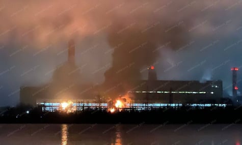 Під Москвою дрони пошкодили одну з найстаріших електростанцій росії: загорілися трансформатори