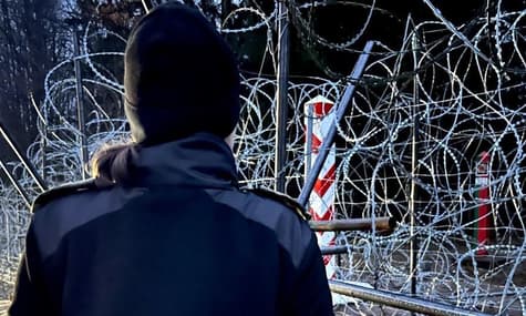 Мигранты снова пытались прорваться из Беларуси в Польшу — бросали в патрули камни и петарды