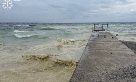 У Чорному морі стався витік олії через російські удари по порту Південний