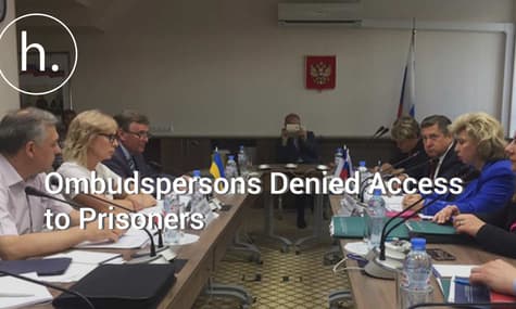 Why Were Ukrainian and Russian Ombudspeople Denied Access to Prisoners?