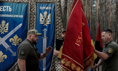 «Разом ми відновимо світле ім’я бригади». У 155 бригаді призначили нового командира замість Лучанова