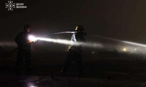 На Волині після обстрілу рф попередили про можливу аварійну ситуацію з викидом аміаку