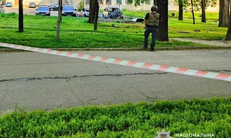 Правоохоронці на місці вибуху авто в Дніпрі