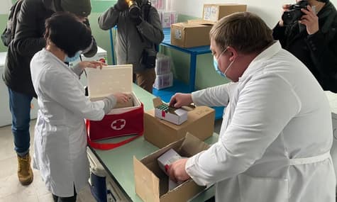 Черкащина першою в Україні отримала вакцину проти COVID-19. Вакцинацію розпочнуть уже 24 лютого