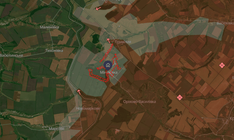 Полк «Скеля» заявив про зачистку від росіян Міньківки на Донеччині