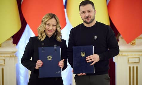 Украина и Италия подписали соглашение о безопасности — Зеленский