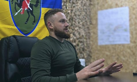 Командира 110 ОМБр Олександр Заіка