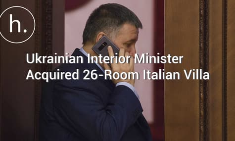 Ukrainian Interior Minister Acquired 26-Room Italian Villa