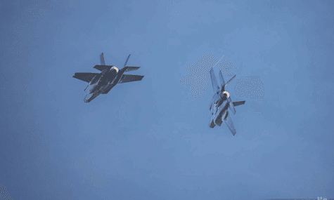 Винищувачі F-35 у повітряному просторі Польщі