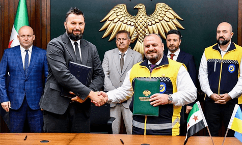 Україна і Сирія уклали угоду щодо співпраці у сфері гуманітарного розмінування